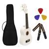 Ukulele set MusicMate U-04 WhiteHarmony White
