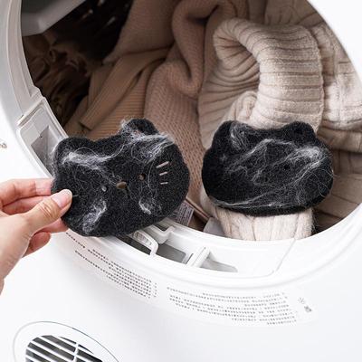 Dual-Use Magic Bear Washing Machine Lint and Hair Filter Sponge Sheet