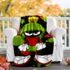 Marvin the Martian1 printed throw blanket—lightweight,soft,warm;versatile blanket for all seasons—perfect as &air-conditioning throw,nap blanket