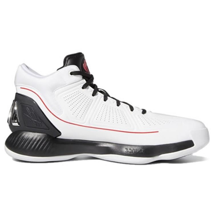 New Adidas D Rose 10 White Black Red EH2369