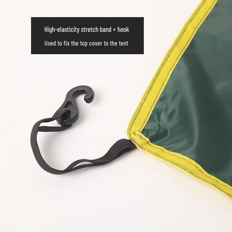 Automatic 3-4 Person Tent Top Cover - Enlarged, Rainproof, Sunshade