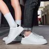 Men Skateboard Shoes Women White Sport Shoes Couple Black Wide Palm Basketball Shoes Large Size Sneakers for Students