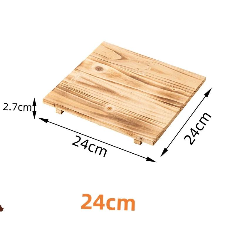 Wood Pot Holder Wooden Trivets Bowl Trivet Hot Stone pot Mat Korean Dolsot Plate Base Placemat Bibimbap Coaster Pan Dish board