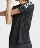 Move Sports Descente Short Sleeve UV Training Size M Men's T-Shirt, Protection, Sweat-Wicking, Quick-Drying, Stretch, Shirt, DX-C2854AZ, Black,