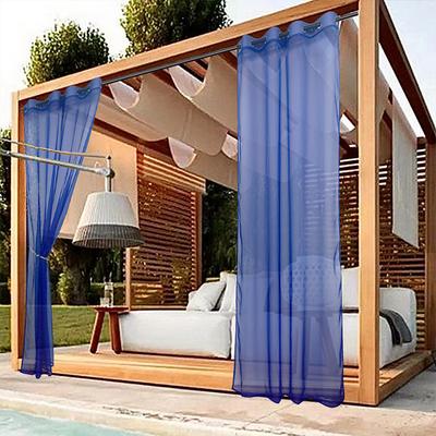 Waterproof Window Screen Terrace Outdoor Pavilion Transparent Screen Curtain Outdoor Finished Curtain