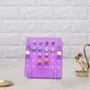 A52E Earrings Organizers 30 Holes Holder Jewelry Display Stands Shelf