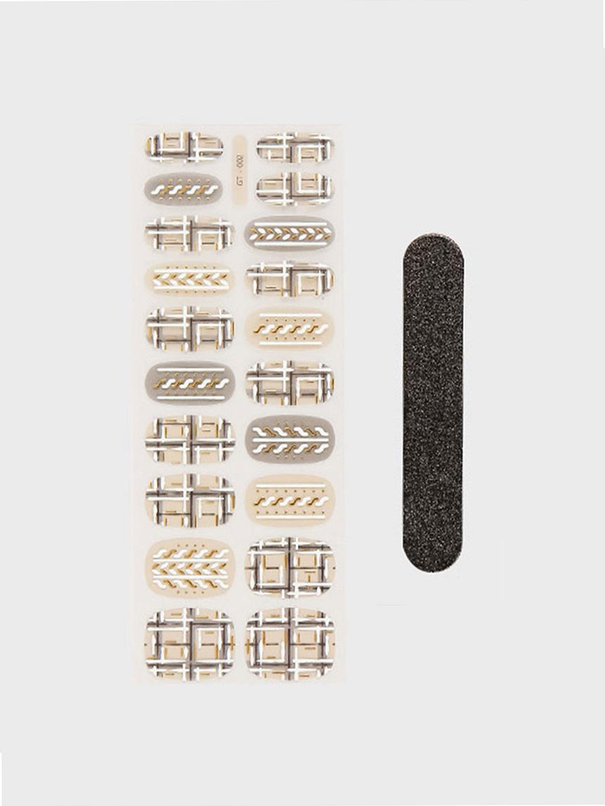 Nail Story Volume Gel Nail Strips (Tweed) 1ea