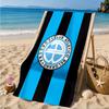 Atletico Belgrano Crest Beach Towel, Quick-drying, Easy To Care For, Suitable for Both Fitness and Beach Vacations,Sports Essential