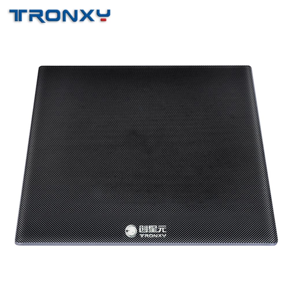 Tronxy Carbon Silicon Crystal Glass Print Bed Platform Build Surface 330*330mm for 3D Printer Hotbed