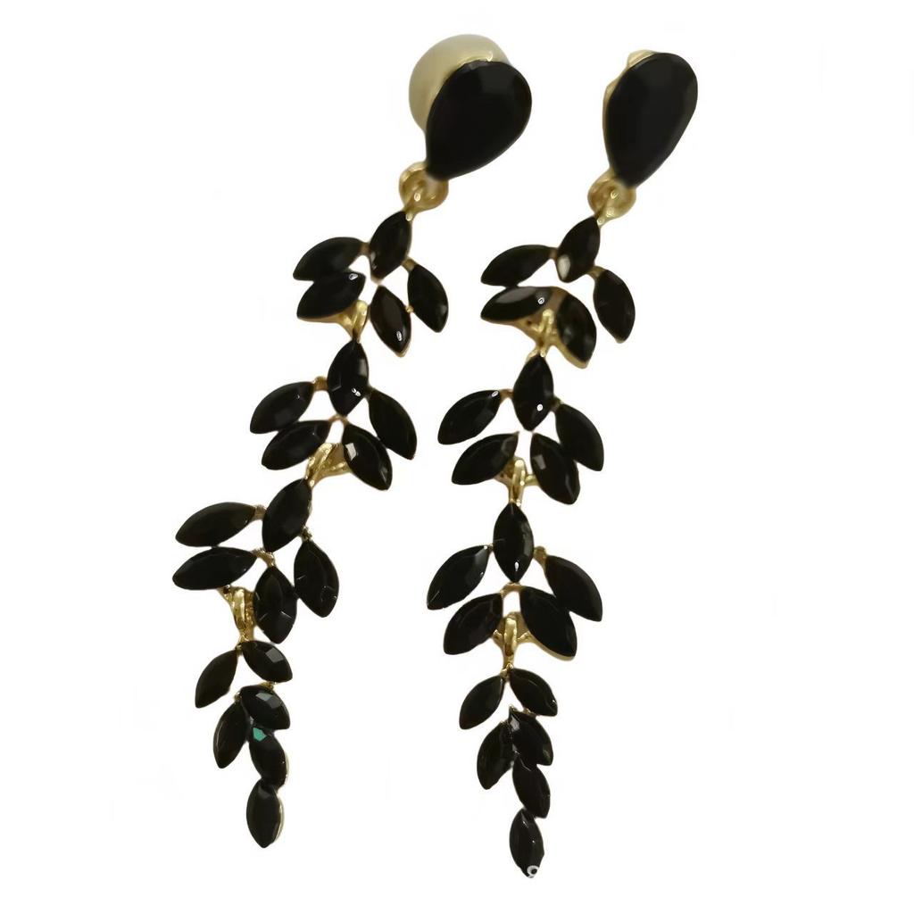 High-end fashion earrings Phoenix water drop shape long women's accessories pendant earrings