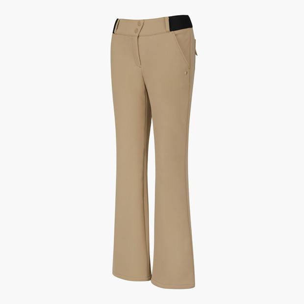 LECOQ GOLF Women'S Side Band Bonded Bootcut Pants _Bege Gq422Lpto1