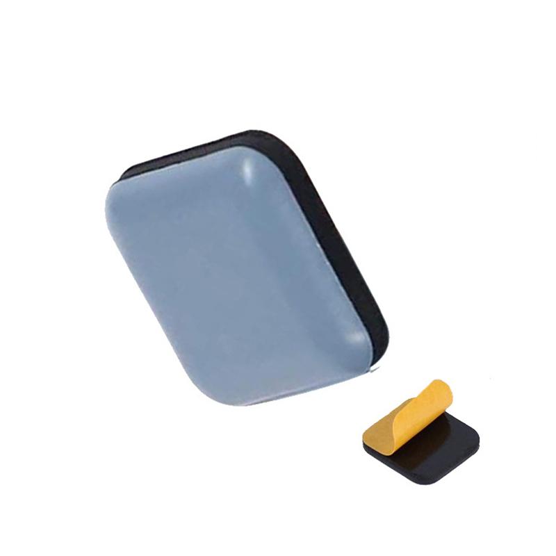 Conjunto de 12 Peças de Deslizadores de Pé Almofadas Deslizantes Deslizadores de Móveis Domésticos Deslizadores de Móveis Ptfe Quadrado Almofadas de Movimentação de Piso Pé de Mesa Cadeira