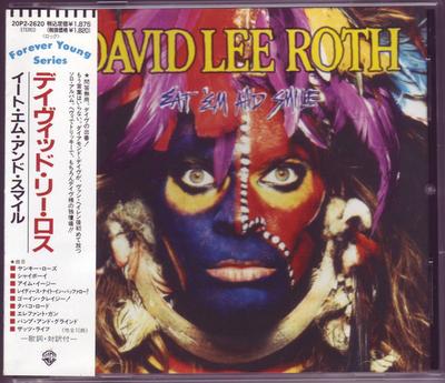 CD DAVID LEE ROTH  Eat Em And Smile 20P22620 Warner Bros. Re 1989 Japan Rock Used