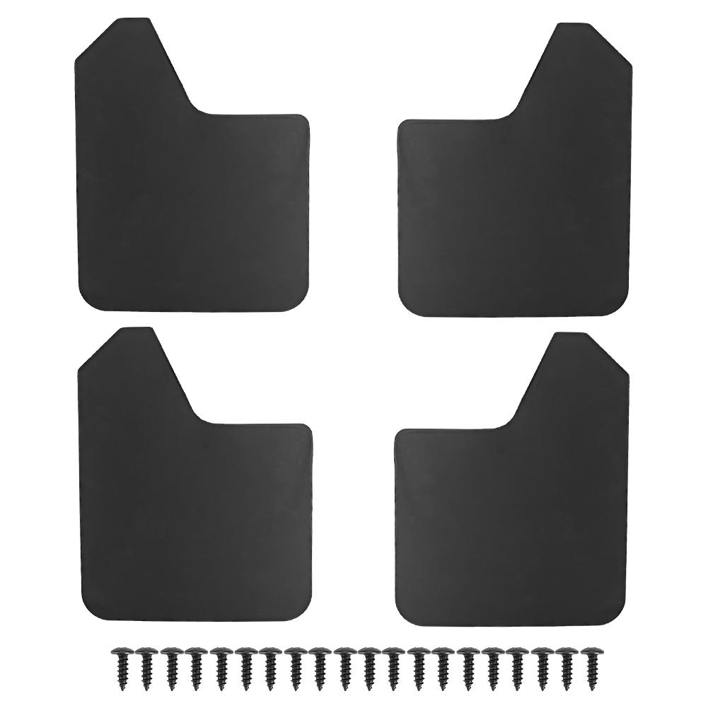 4Pcs Universal Mudguard Cover Mud Flap Guards Fenders Fit for Subaru Forester MF12BASBLK