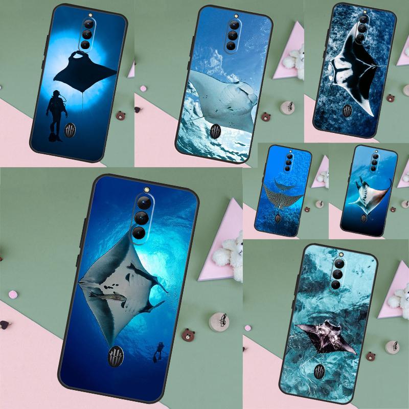 Animal Manta Ray Case For ZTE Nubia RedMagic 11 10 Pro Plus 9 8 9S 8S 10S Pro 5G 5S 6S 7S 6 7 Pro 11 Air Cover