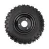 13x5 6 13x5.00 6 Tire 4 Ply Tubeless 3 Stud 6 Inch Rubber Tire with Rim for ATV Quad Off Road Go Kart Golf Cart Mini