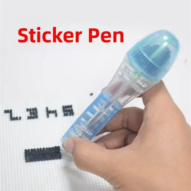A96I-Professional DIY For Bean Assembly Tool 2.6Mm Automatic For Bean Art Pen Plastic Glue Drop Craft Accessory