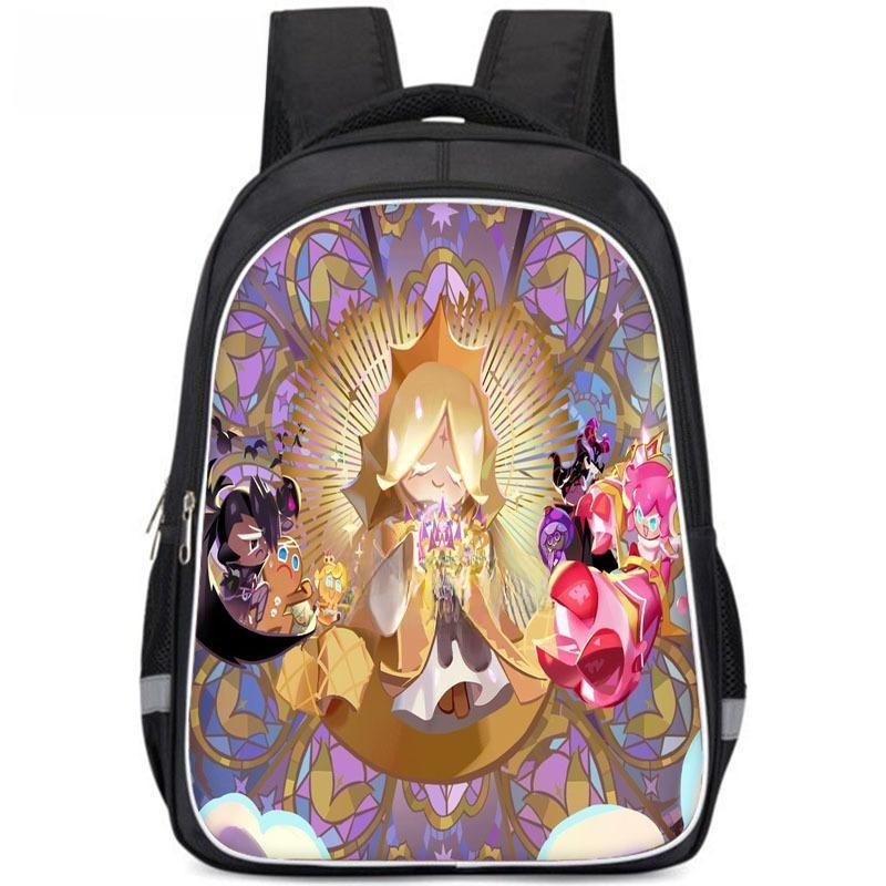 Backpack Cartoon Childrens With Cookierun Kingdom Print Design For Daily