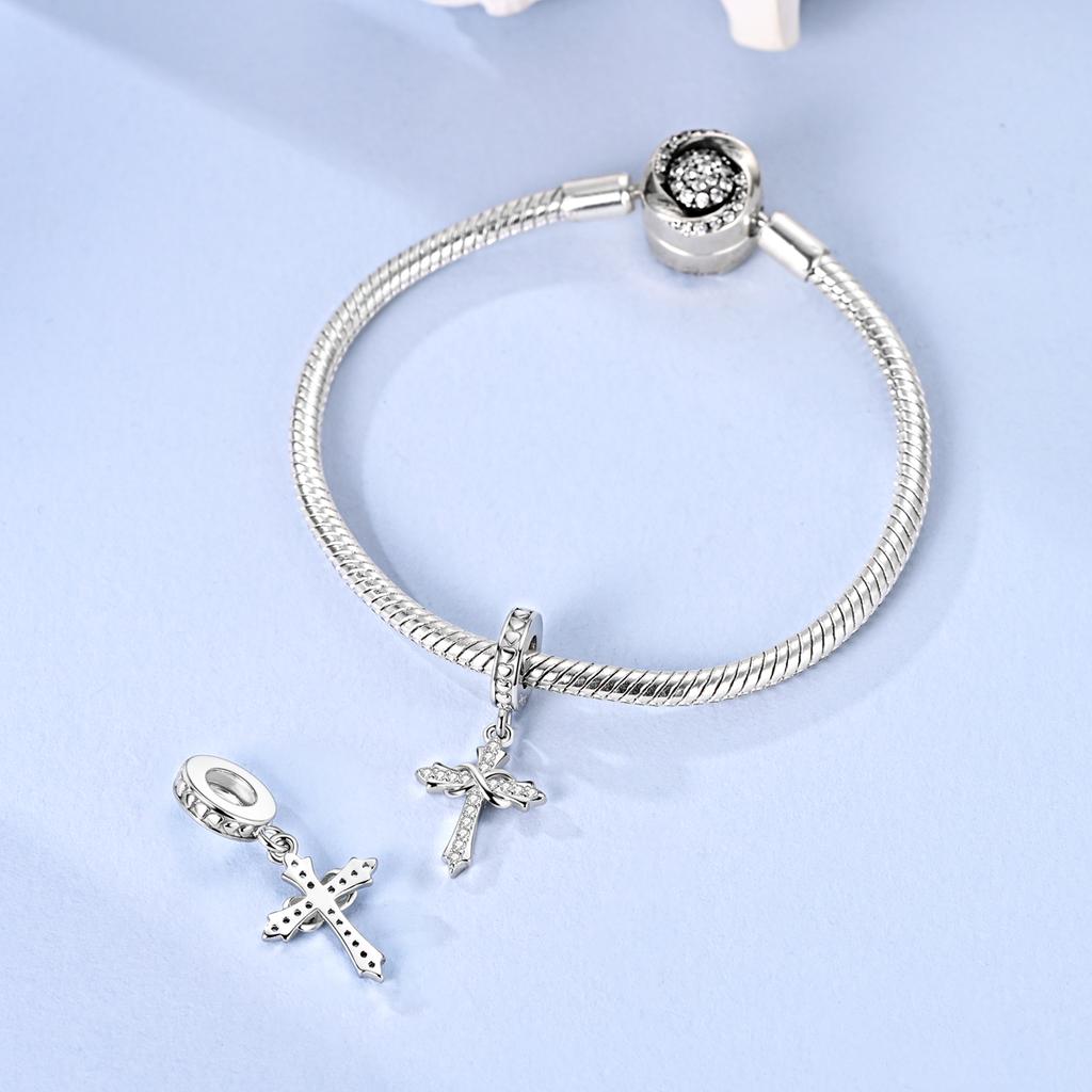 New 925 Silver Cosmic Star Moon Charms Pendants For Women Fit Bracelet DIY Jewelry Gifts