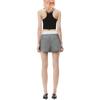 Alexander Wang logo-waistband pleated shorts Women's 1WC3244747050