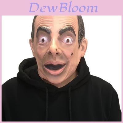 Johnny English Zábavná latexová maska Mr. Beana na Halloween a Vánoce