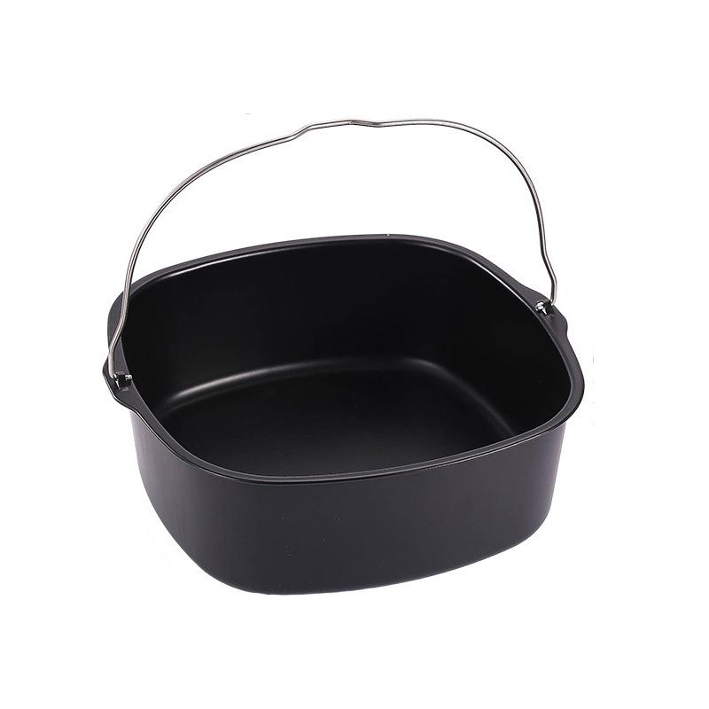 Minimalist Practic: Tavă Rectangulară pentru Copt Acasă - Tavă de Friptură Rezistentă la Temperaturi Înalte