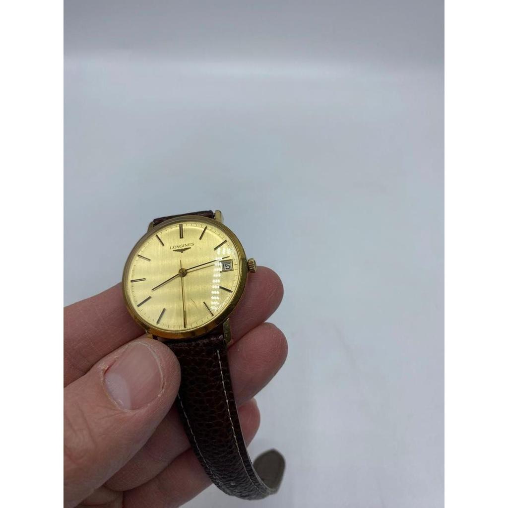 Used Good Condition Movable Vintage Longines Manual Winding Date Gold