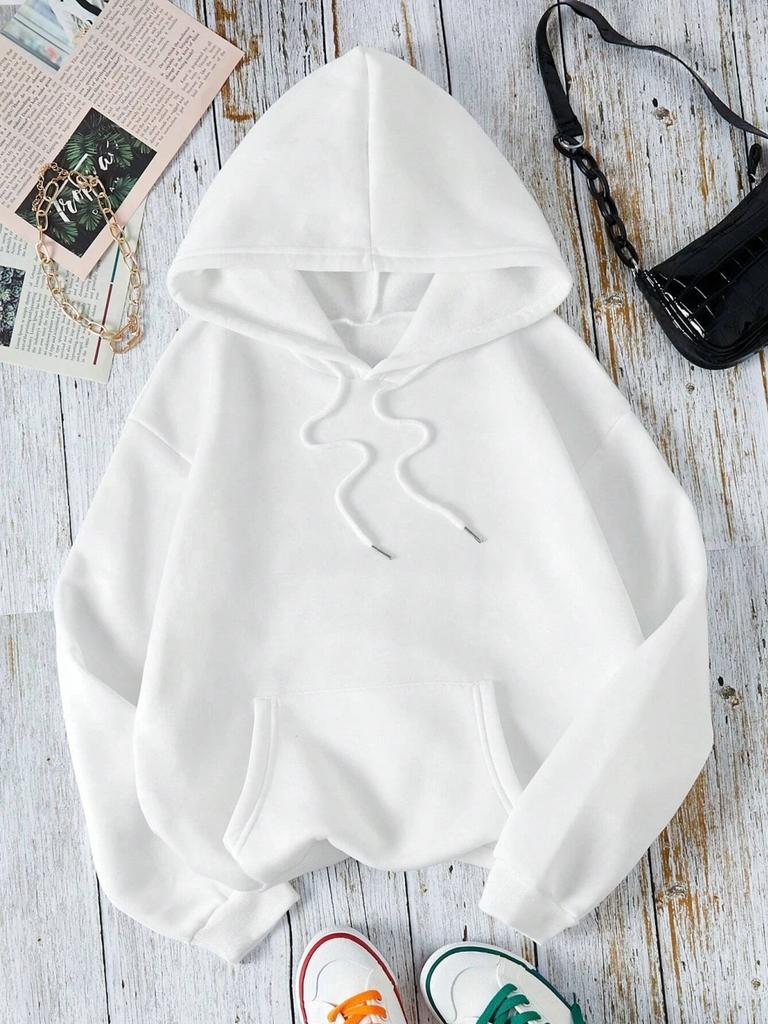 Lila Traum-Schmetterlings-Hoodie mit Kängurutasche, lässiges Damen-Sweatshirt, bequemer Pullover mit Rundhalsausschnitt, Damenoberteile