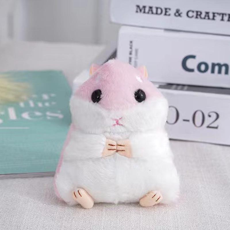 Hamster Plush Keychain Toy - Keyring & Bag Charm