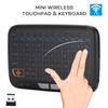 2.4Ghz Mini Wireless Keyboard With Touchpad, Whole Panel Multi Touch Controll Touchpad