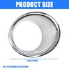 Electroplated Car Lamp Shield Vehicle Light Protections Vehicle Exterior Accessories Simple Installation for R55 R56 R57