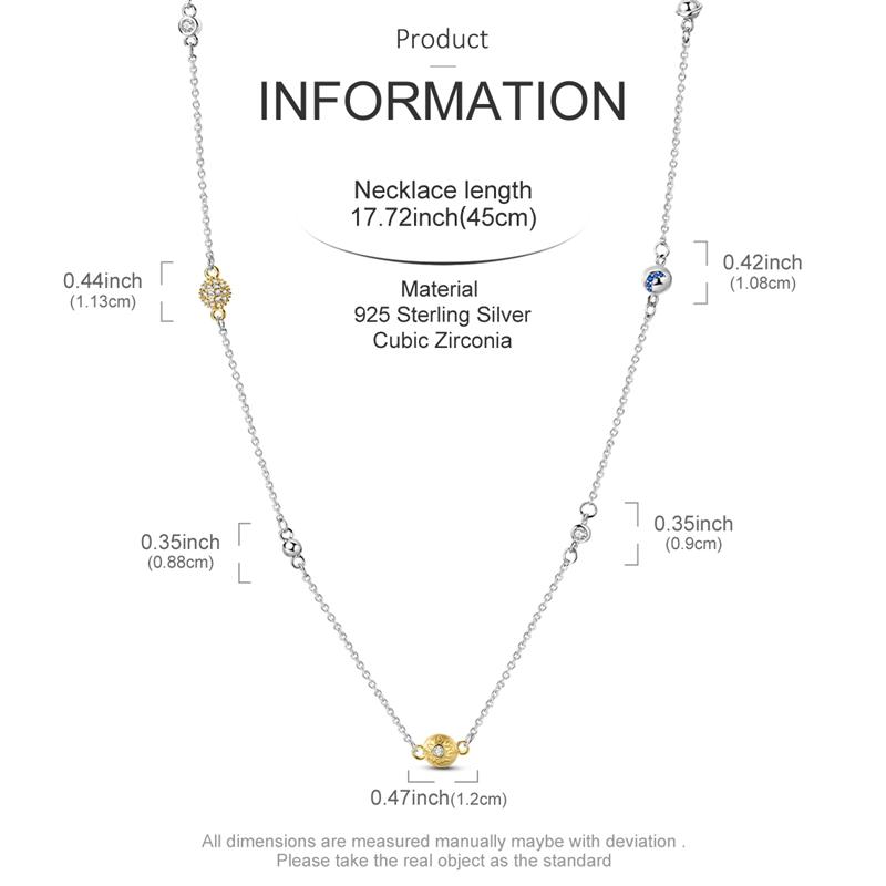 New Copper Necklace Zircon Heart Interlocking Pendant Necklace For Women Wedding Birthday Party Jewelry Gifts