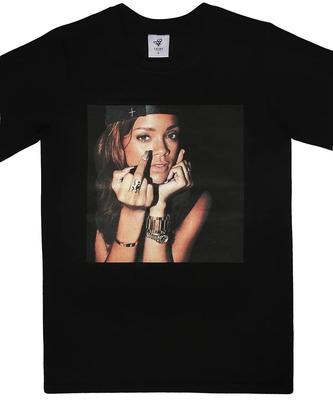 Maglietta Rihanna, Merch Tour Concerti Poster Vintage Design Grafico T-shirt 100% Cotone Magliette Uomo Top