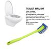 Toilet Brush Clnser   Soft   Curved Design Bathroom Clning Scrubber Tool