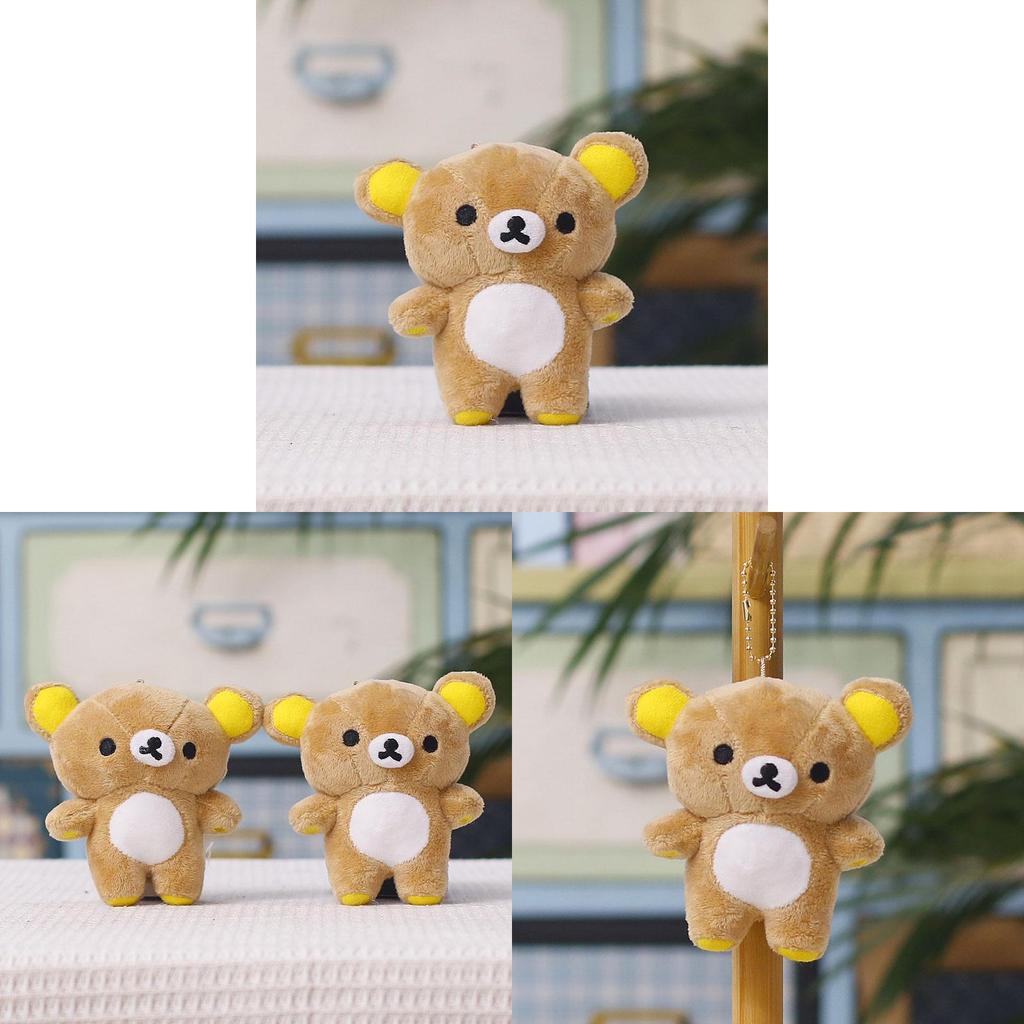 Plush Bear Keychain With Pp Cotton Filling For Kids And Adults Gift