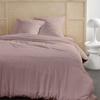 Parure De Lit - TODAY - 123666 - 2 Personnes - 240x220cm - Gaze De Coton Unie - Rose Des Sables