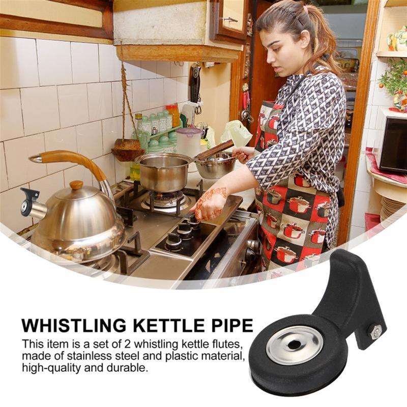 Kettle Spout Whistle Nozzle Stainless Steel Kettle Spout Teakettle Nozzle Water Boiling Kettle Replacement Accessory