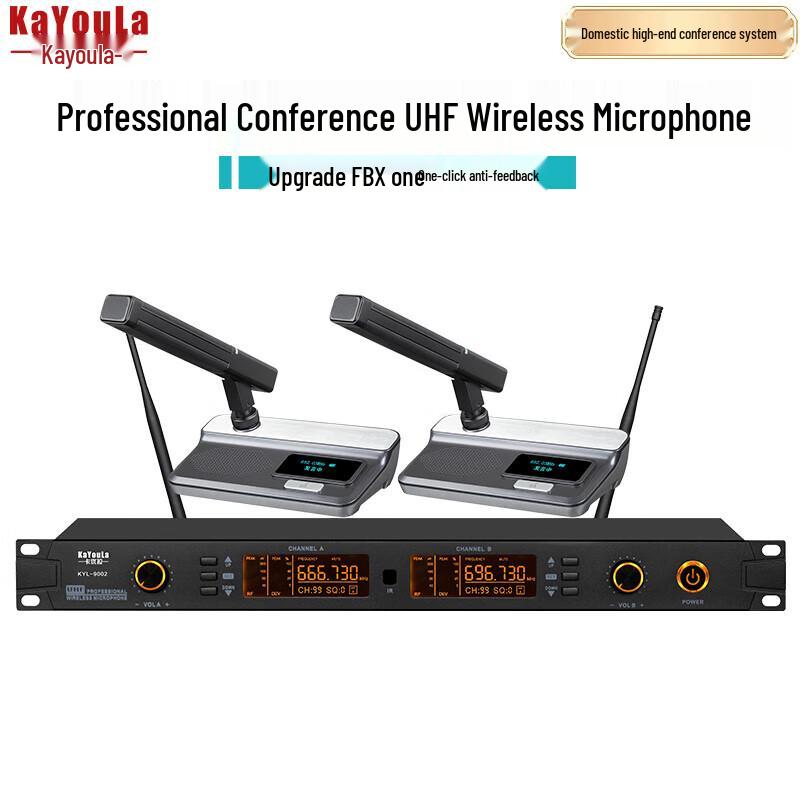 KaYouLa Professional Wireless UHF Microphone System (CN version)