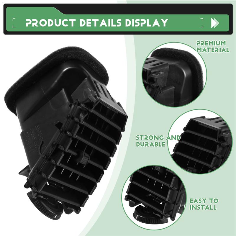 Car Front Dashboard Center A/C Grille Vent Air Conditioner Outlet For TOYOTA FORTUNER VIGO HILUX 2008-2014