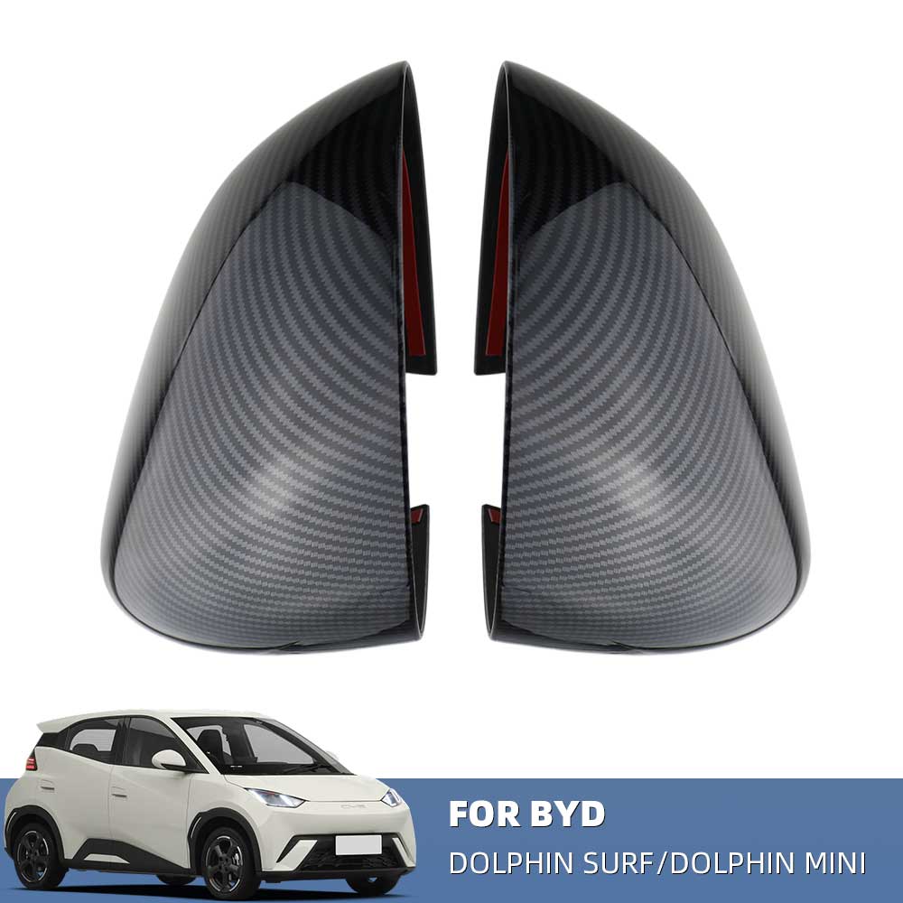 

Декоративные накладки на боковые зеркала заднего вида для BYD Dolphin Mini Seagull Dolphin Surf 2026 2026 2 шт. Декоративная наклейка Отделка Аксессуары чёрный