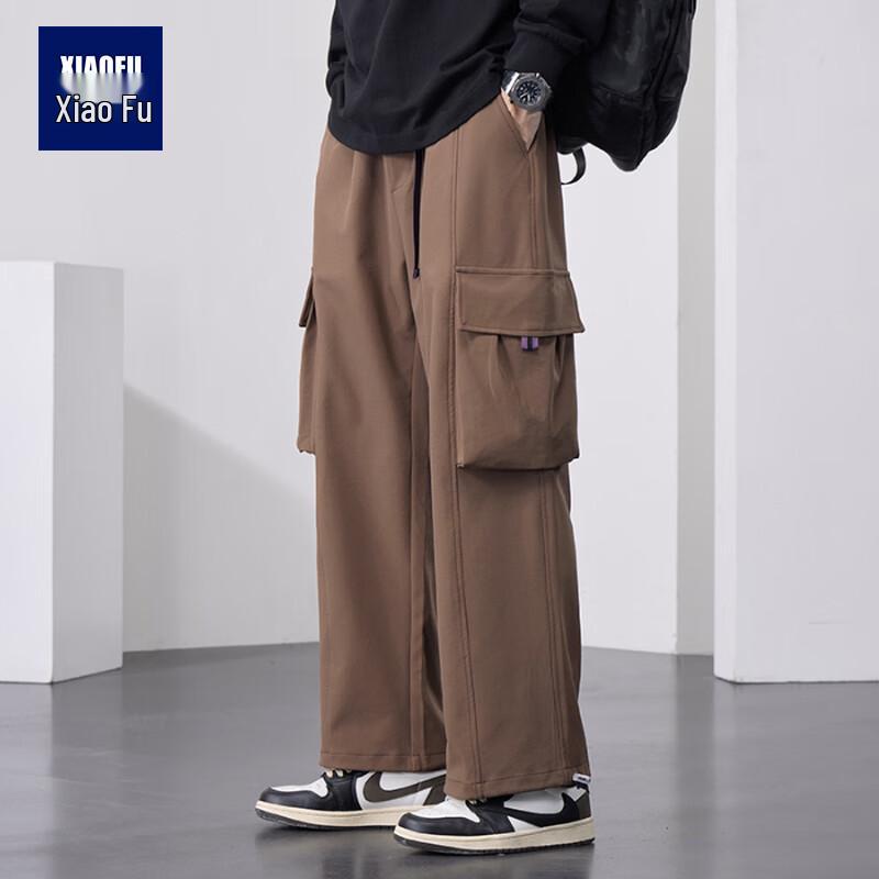 Men's Loose Fit Straight Leg Cargo Pants