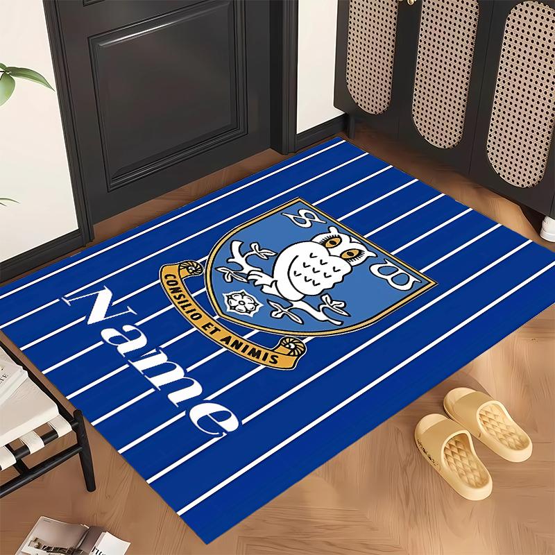 Sheffield Wednesday Football Club (1) Personalizowany dywanik biurowy z imieniem Stylowa dekoracja do salonu, sypialni, kuchni
