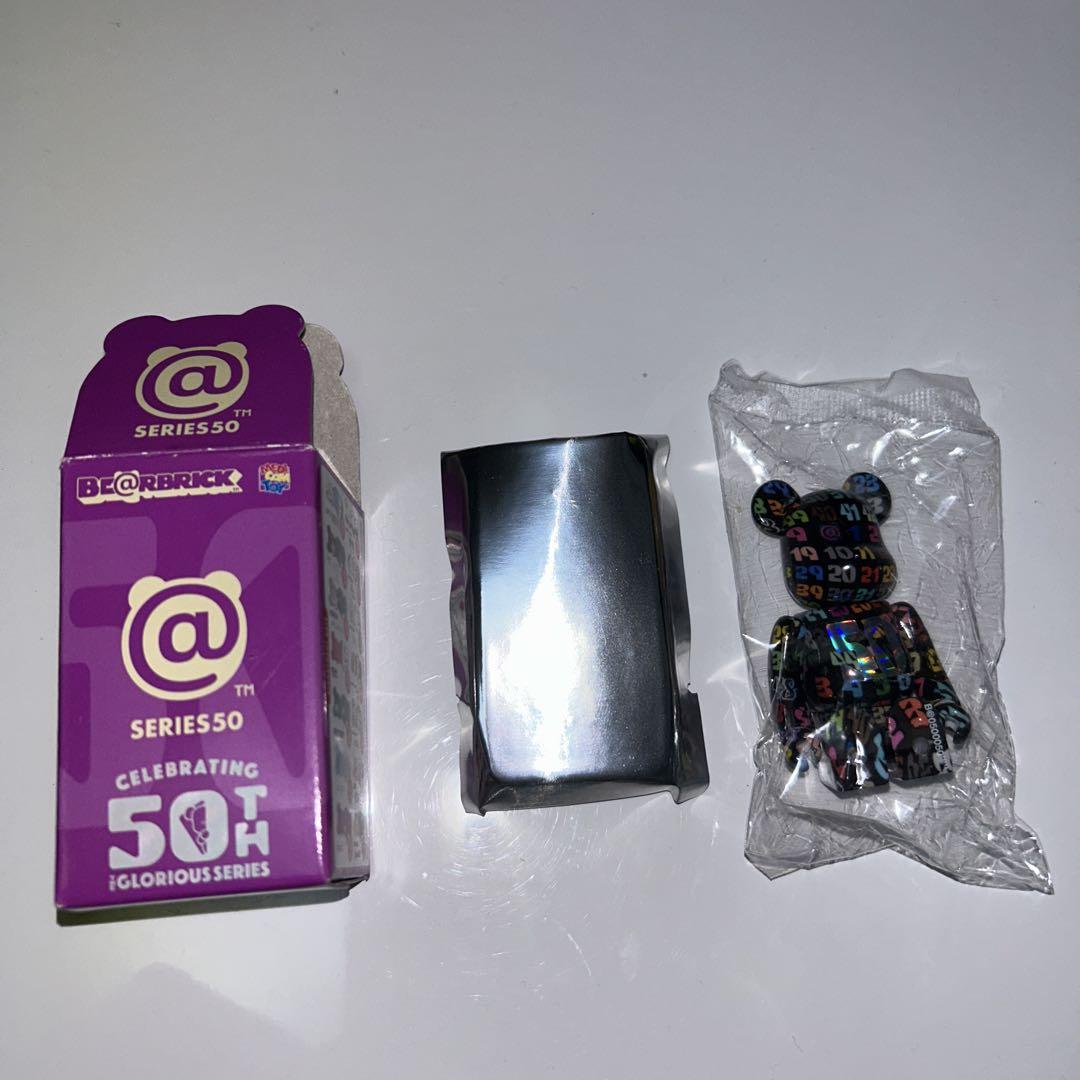 

[USED] BE@RBRICK Series 50: Extremely Rare 50th Anniversary Model, 1/192 Scale