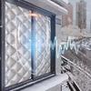 Winter-Isolier-Fenstervorhang Winddichte und Warme Vorhänge Dicke gesteppte Thermohülle Vorhänge für Winterwärme und Windschutz