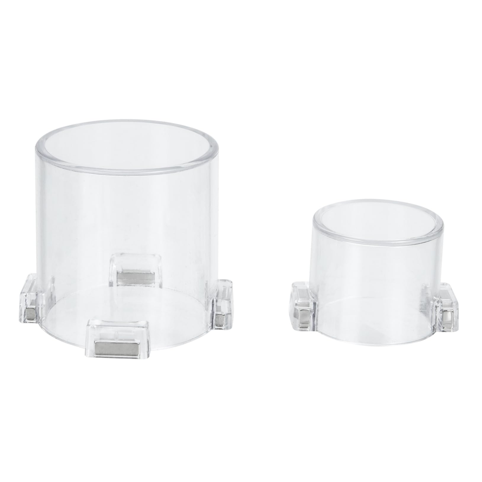 

CALLARON 2pcs Emergency Stop Button Protective Cover Plastic Cover Emergency Stop Button 6.00X5.00X5.00CM