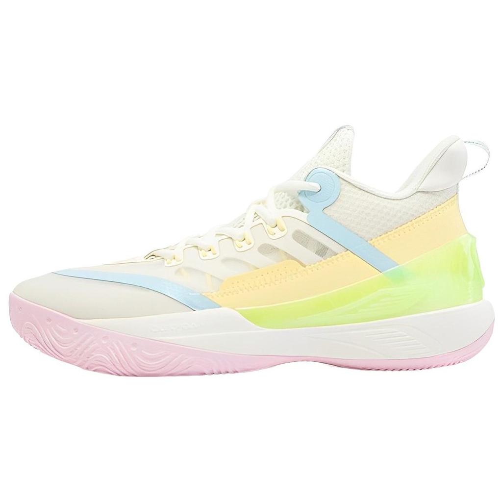 361 AG Sparkling AG Sparkling Game Ready Ammortizzazione Antiscivolo Resistente all'Abrasione Scarpe da Basket Basse Uomo 572321114-4