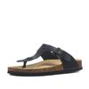 Fashion New Summer Cork Slippers Shoe Women Casual Mixed Color PU Flip Flops Holiday Beach Slides Flat With Plus Size 35-45
