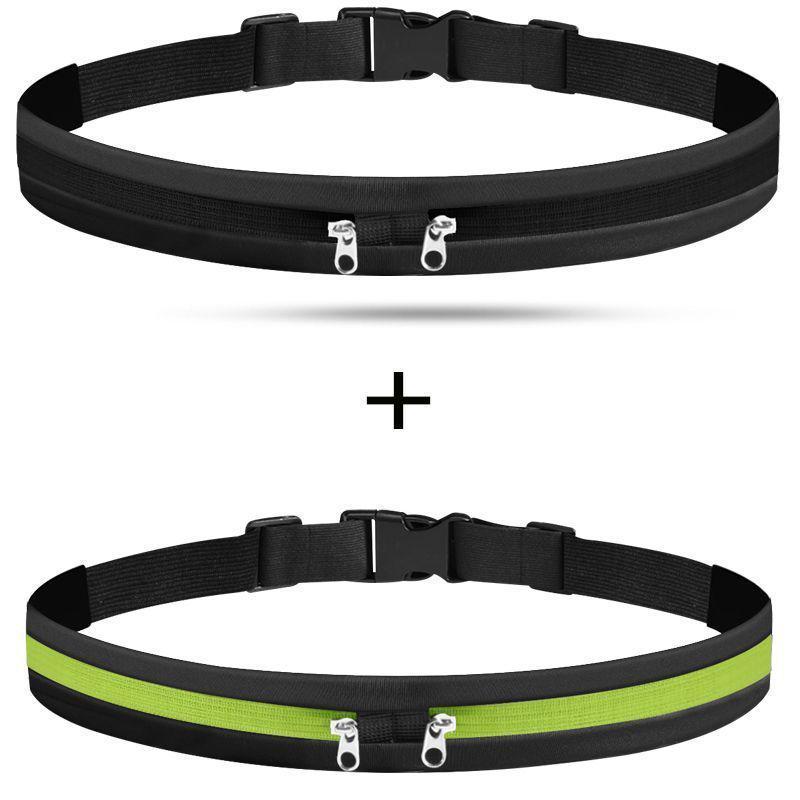 Men's Ultralight Anti-theft Running Waist Bag - Invisible, Elastic, Thin Style