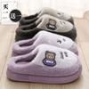 Cotton slippers winter new cartoon indoor non-slip plush thick bottom couple cotton mop