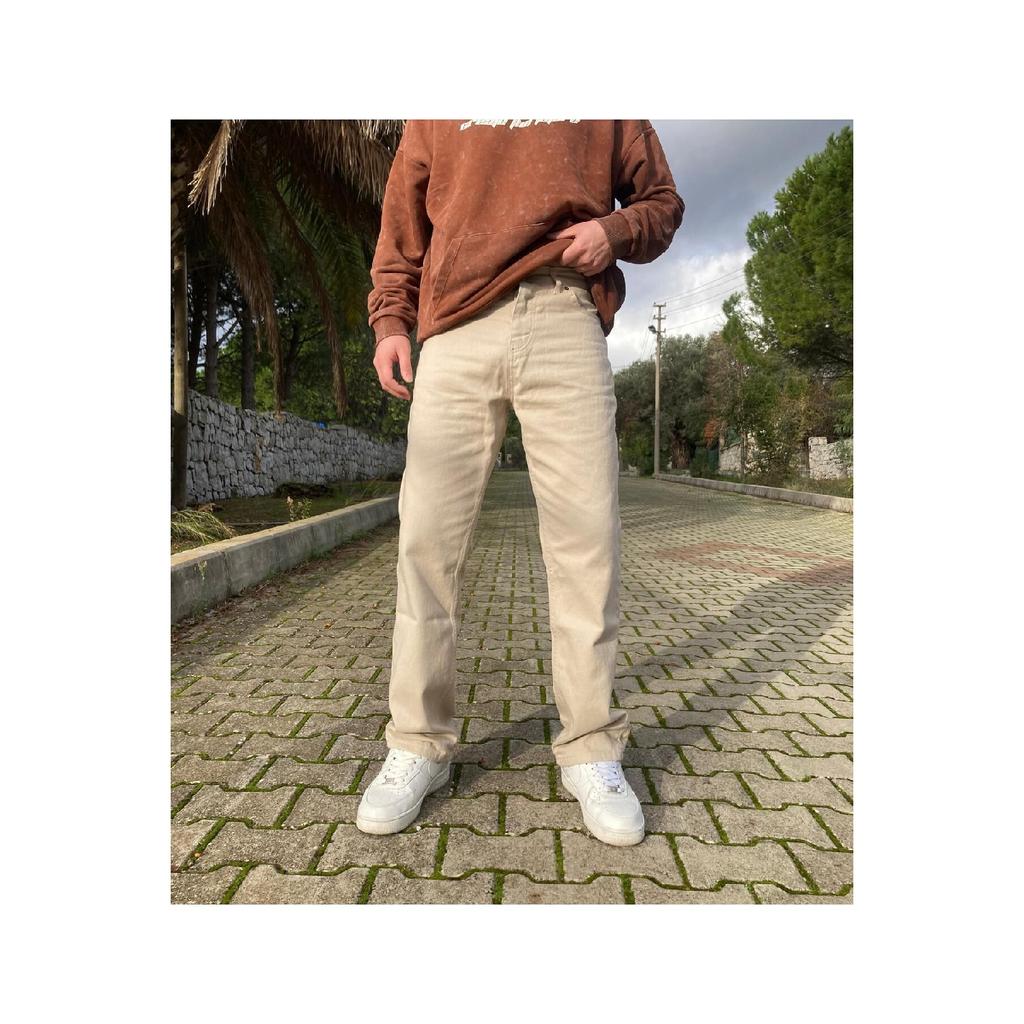 Washed Black Baggy Trousers